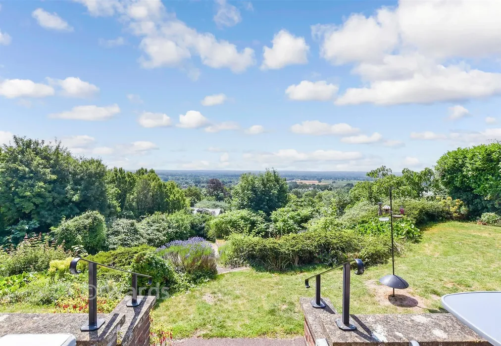 Views To Rear - Chart Road, Sutton Valence, Maidstone, Kent - Wards of Kent