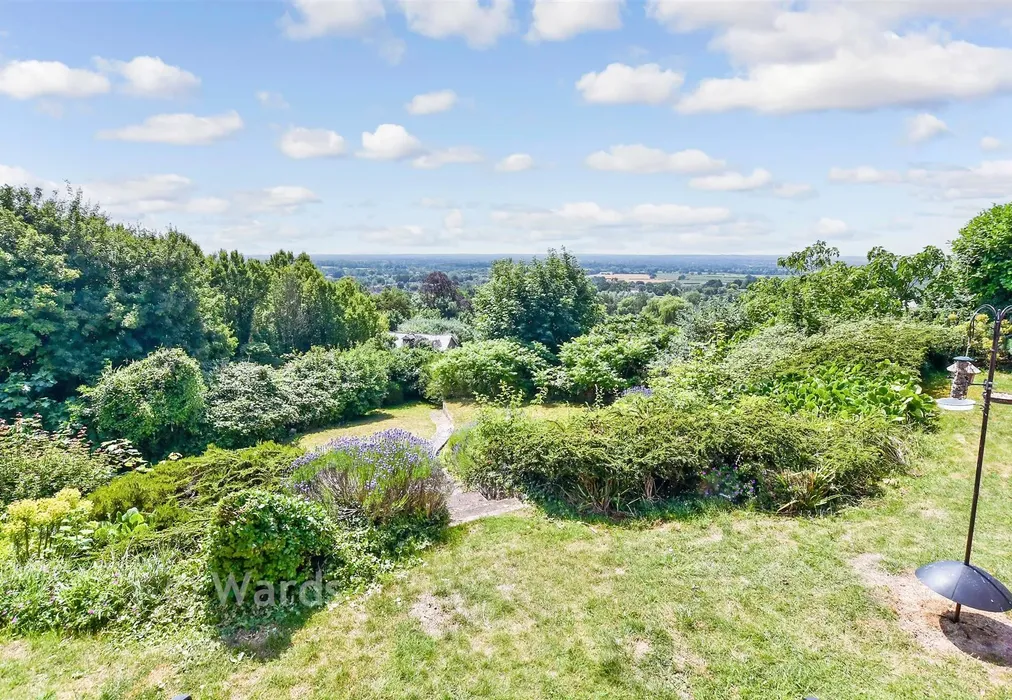 Rear Garden - Chart Road, Sutton Valence, Maidstone, Kent - Wards of Kent