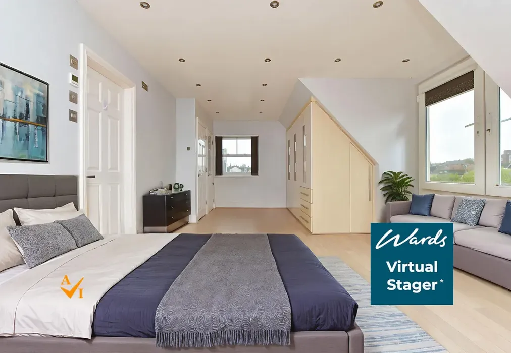 Bedroom 1 (Modern style) - King Street, Margate, Kent - Wards of Kent