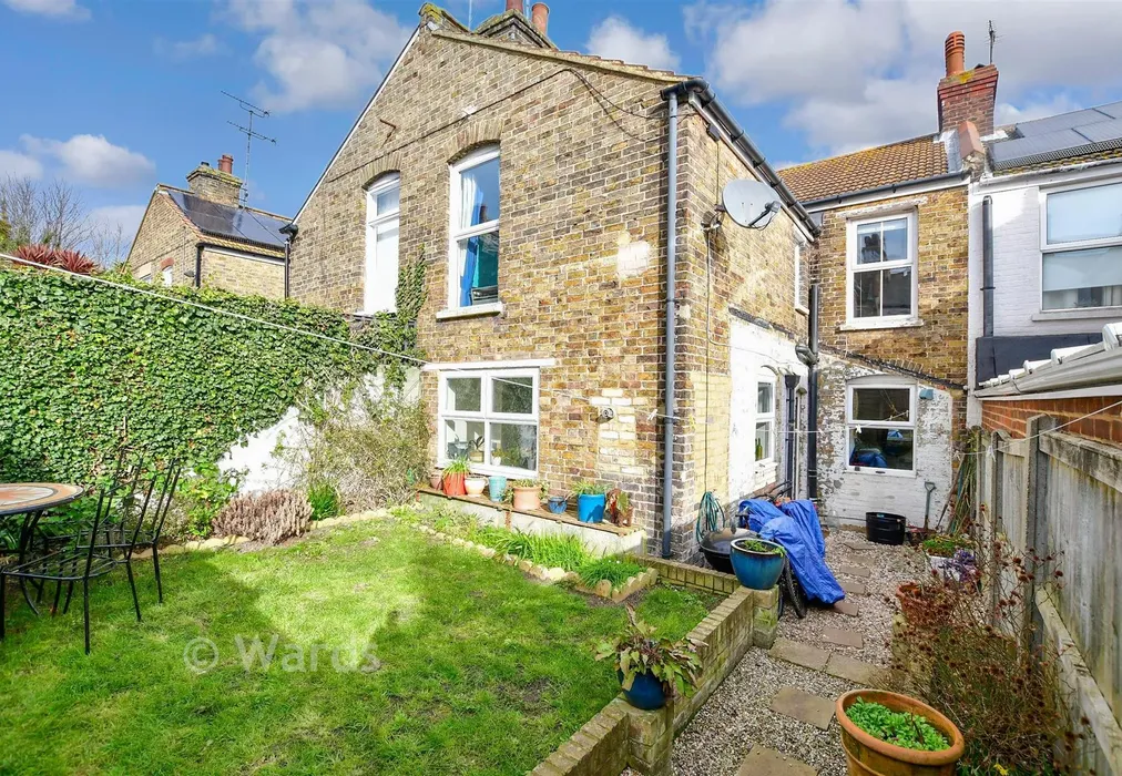 Rear Garden - Approach Road, Broadstairs, Kent - Wards of Kent