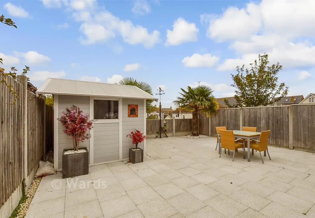 Rear Garden - Prospect Road, Broadstairs, Kent - Wards of Kent