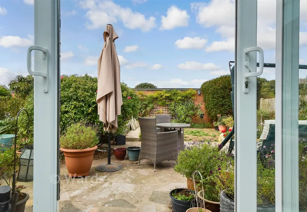 Rear Garden - St. Michael's Avenue, Margate, Kent - Wards of Kent