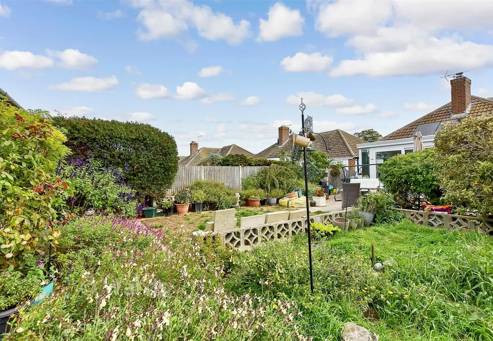 Rear Garden - St. Michael's Avenue, Margate, Kent - Wards of Kent