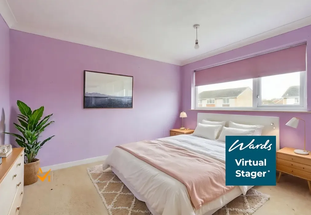 Bedroom 2 (Contemporary style) - Willow Crescent, Five Oak Green, Tonbridge, Kent - Wards of Kent