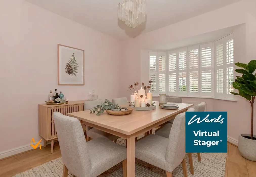 Dining Room (Nordic style) - Orient Court, Kings Hill, West Malling, Kent - Wards of Kent