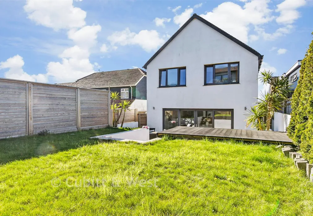 Rear Elevation - Crescent Drive North, Woodingdean, Brighton, East Sussex - Wards of Kent