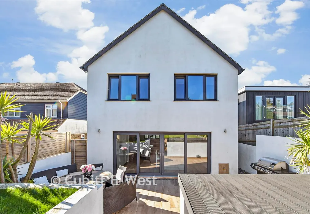 Rear Elevation - Crescent Drive North, Woodingdean, Brighton, East Sussex - Wards of Kent