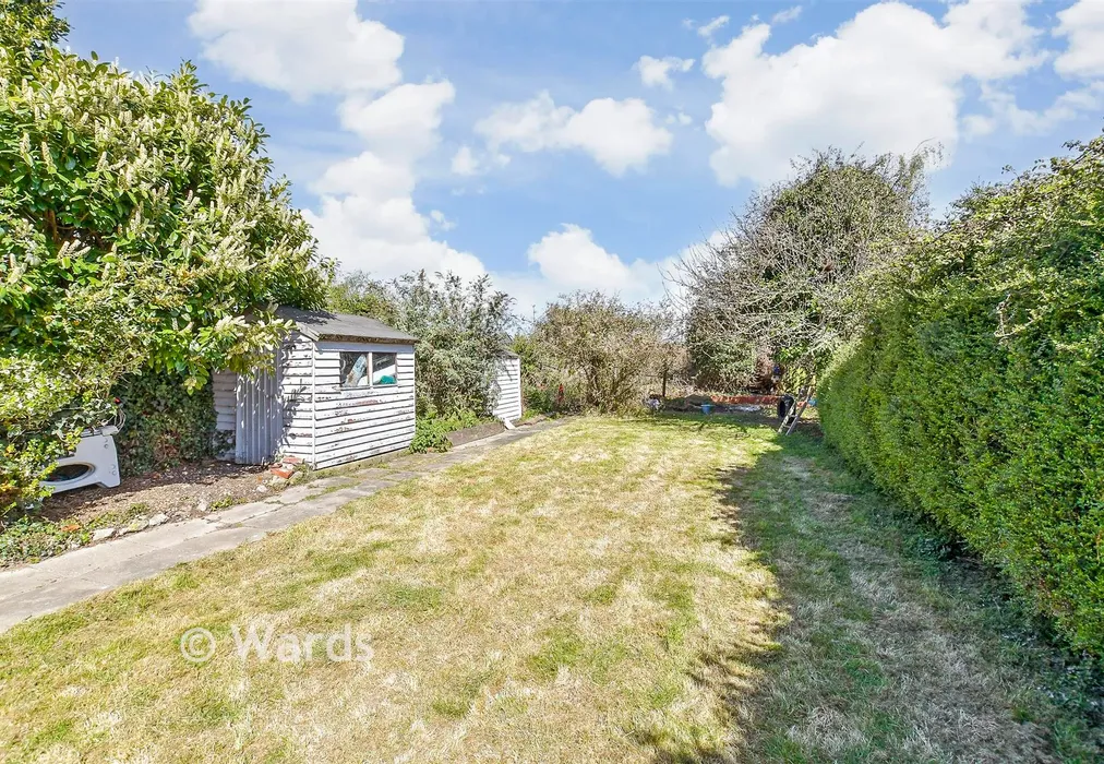 Rear Garden - Maydowns Road, Whitstable, Kent - Wards of Kent