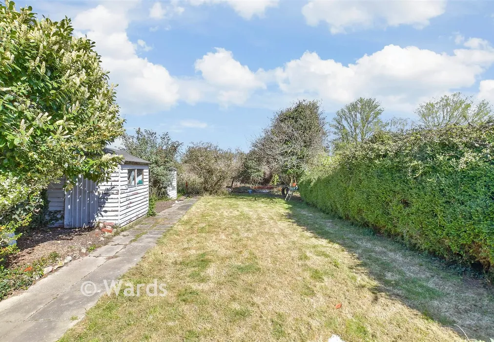 Rear Garden - Maydowns Road, Whitstable, Kent - Wards of Kent