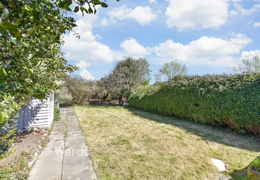 Rear Garden - Maydowns Road, Whitstable, Kent - Wards of Kent