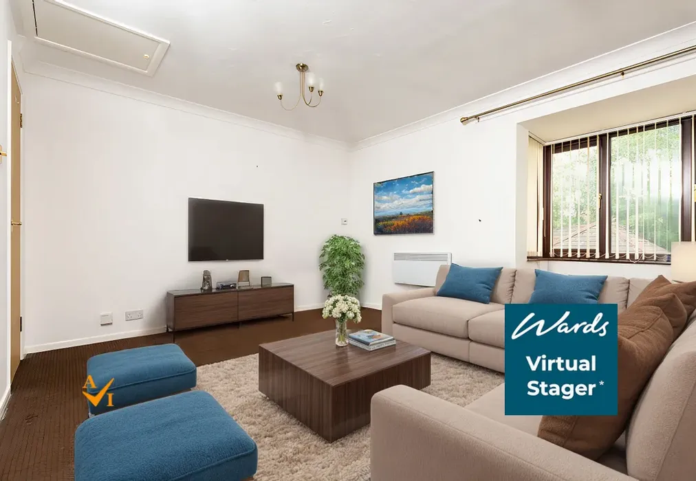 Lounge/Bedroom (Contemporary style) - Haig Gardens, Gravesend, Kent - Wards of Kent