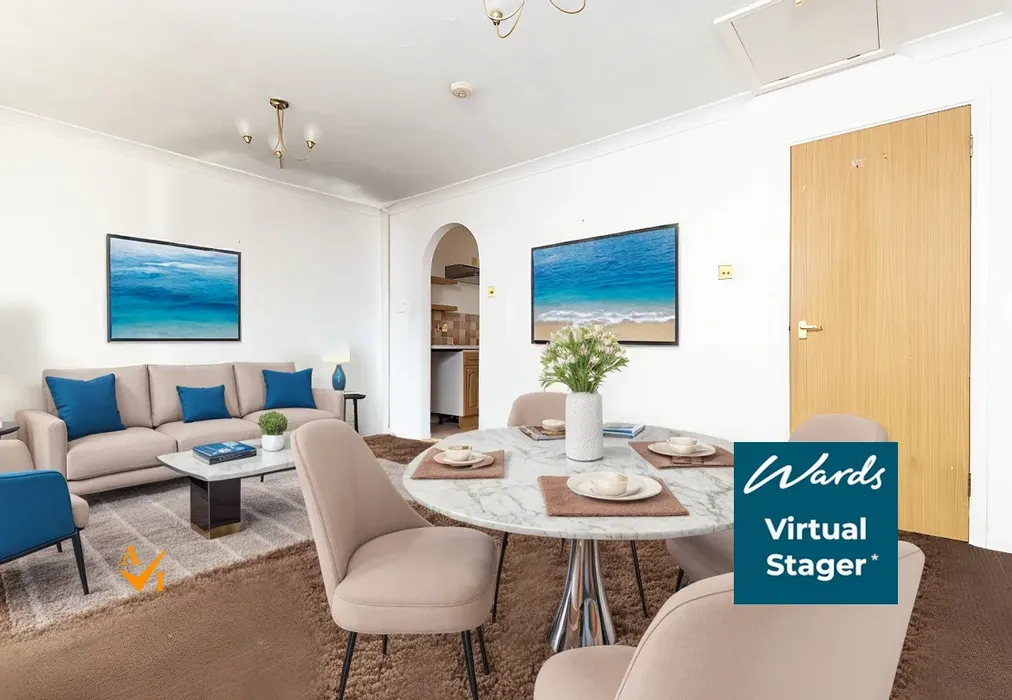 Lounge/Bedroom (Contemporary style) - Haig Gardens, Gravesend, Kent - Wards of Kent