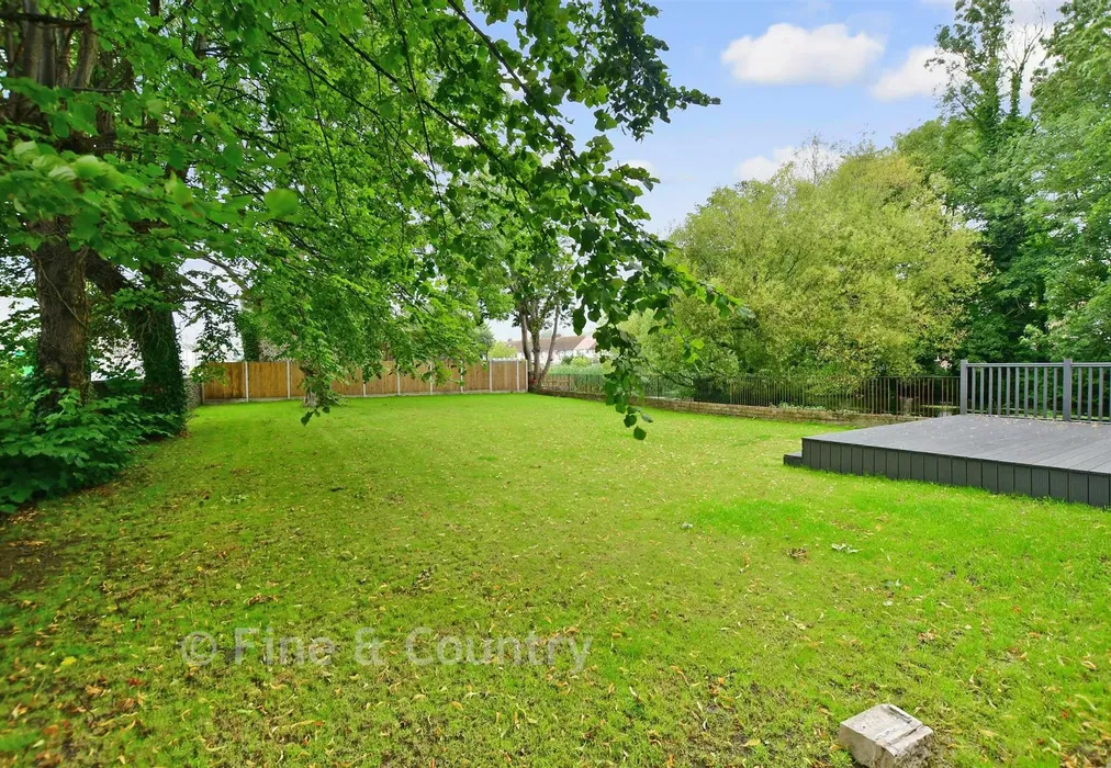 Rear Garden - London Road, Dover, Kent - Wards of Kent