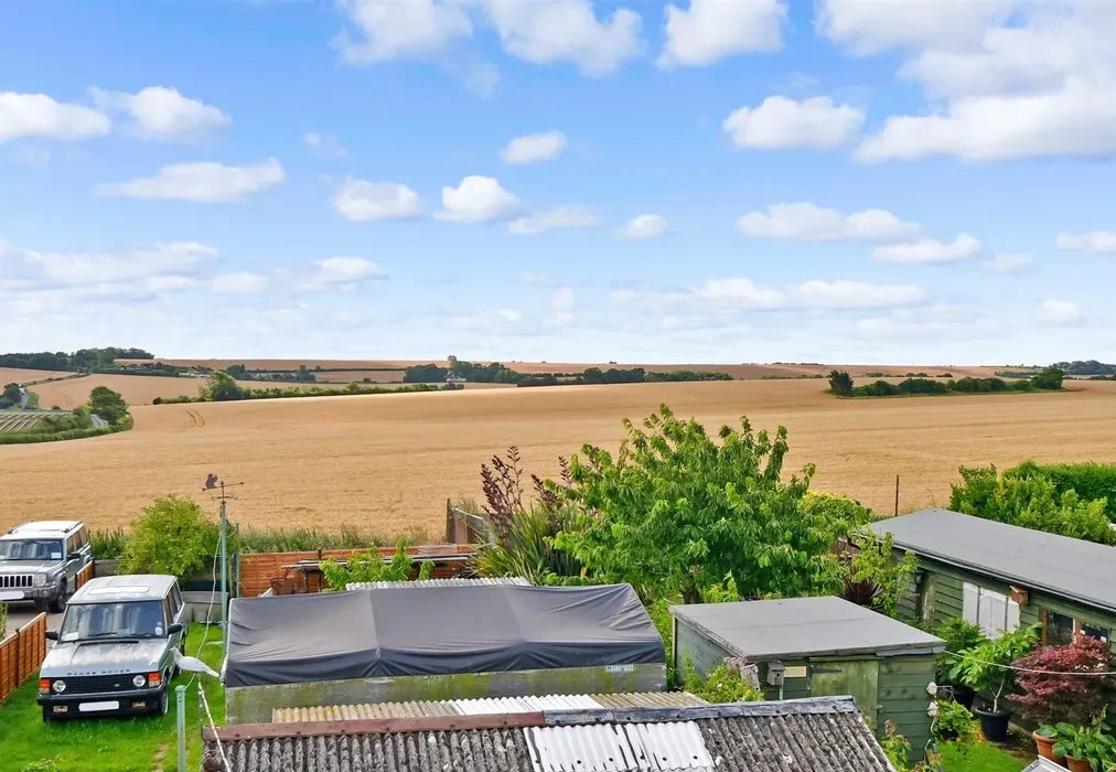Views To Rear - Mill Lane, Northbourne, Deal, Kent - Wards of Kent
