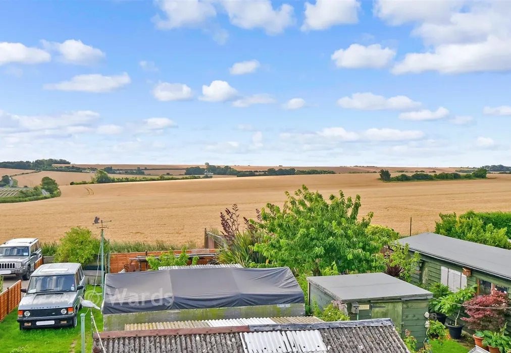 Views To Rear - Mill Lane, Northbourne, Deal, Kent - Wards of Kent