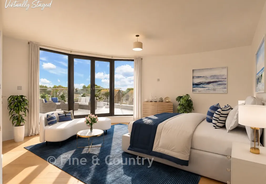 Bedroom 1 - Ocean View, Fitzroy Avenue, Broadstairs, Kent - Wards of Kent