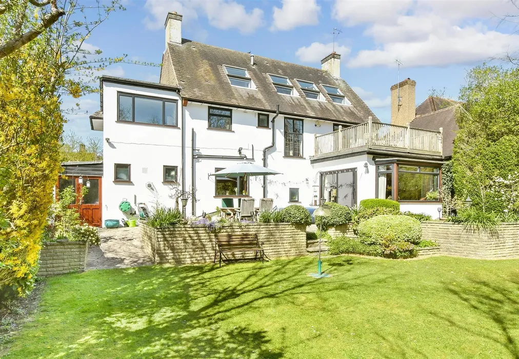 Rear Elevation - Copse Hill, Purley, Surrey - Wards of Kent