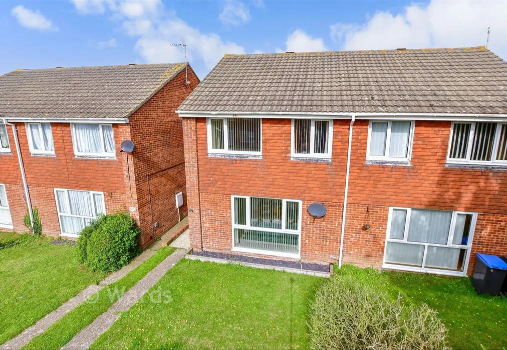 Rear Elevation - St. Francis Close, Deal, Kent - Wards of Kent