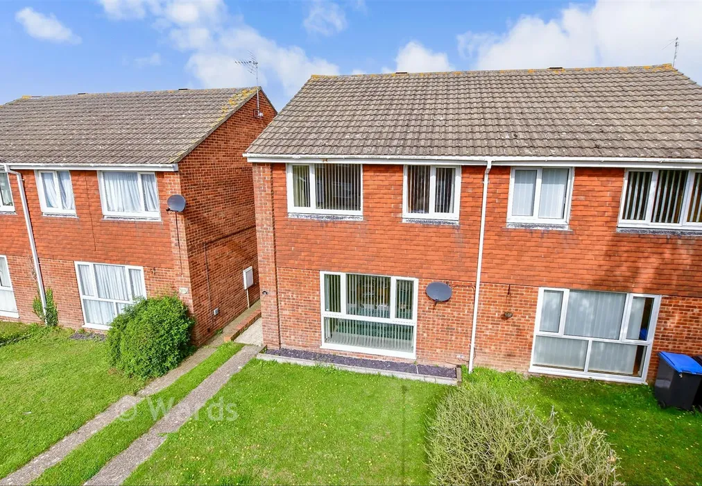 Rear Elevation - St. Francis Close, Deal, Kent - Wards of Kent