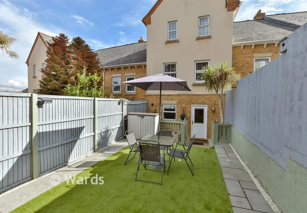 Rear Garden - Ruth Street, Chatham, Kent - Wards of Kent