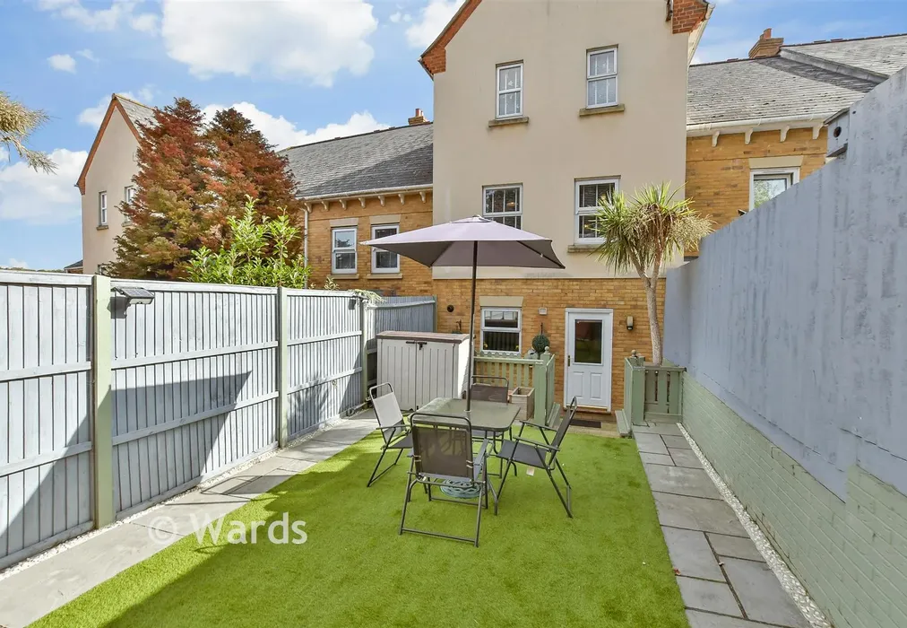 Rear Garden - Ruth Street, Chatham, Kent - Wards of Kent