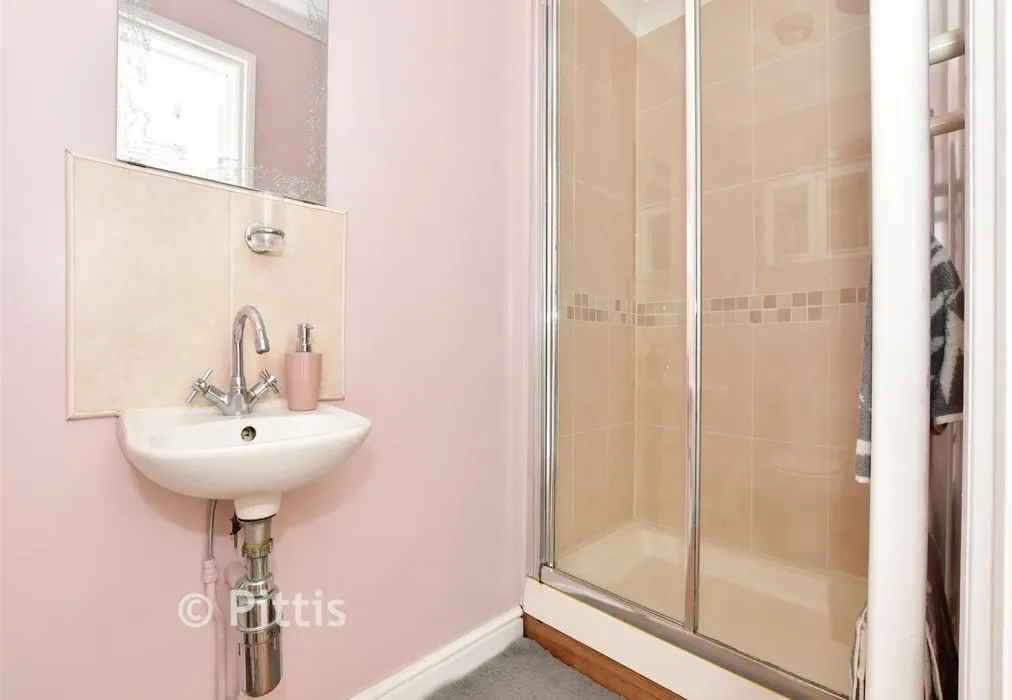 Shower Room - Alverstone Road, Apse Heath, Sandown, Isle of Wight - Wards of Kent