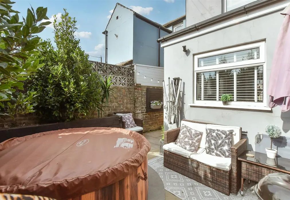 Rear Garden - St. Richard's Road, Deal, Kent - Wards of Kent