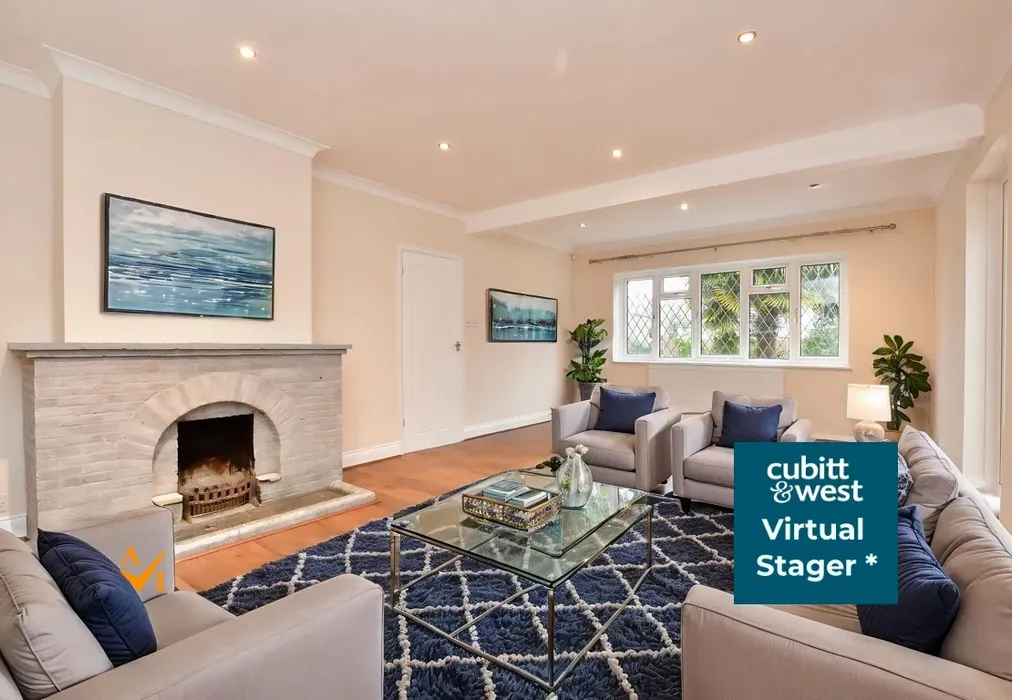 Lounge (Modern style) - North Road, Reigate, Surrey - Wards of Kent