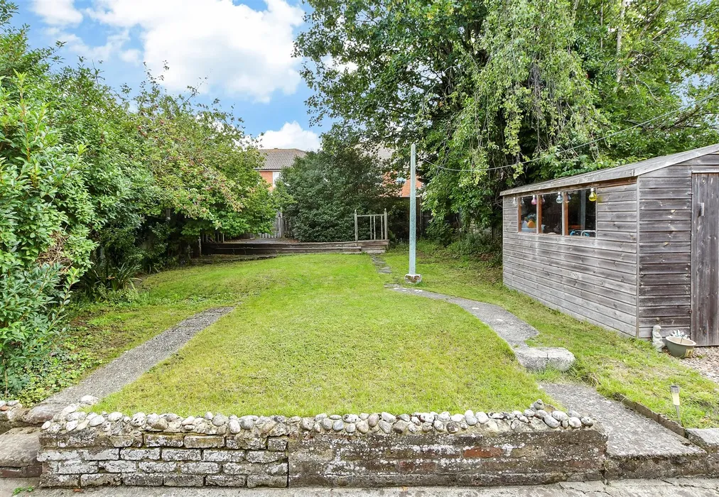 Rear Garden - Muir Road, Ramsgate, Kent - Wards of Kent