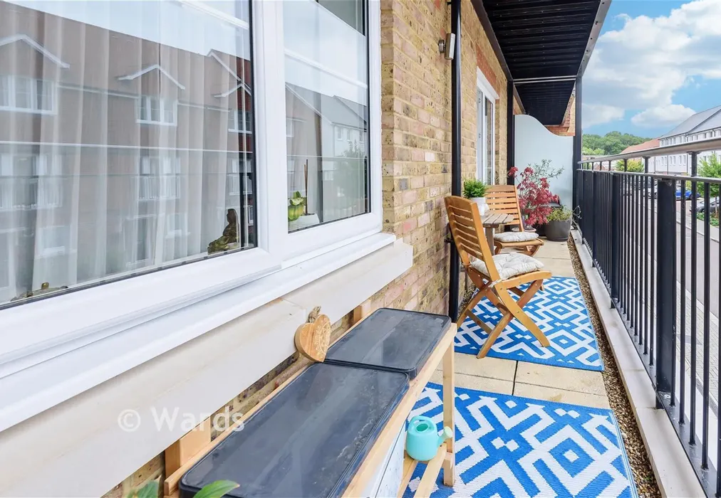 Balcony Shot - Eden Road, Dunton Green, Sevenoaks, Kent - Wards of Kent