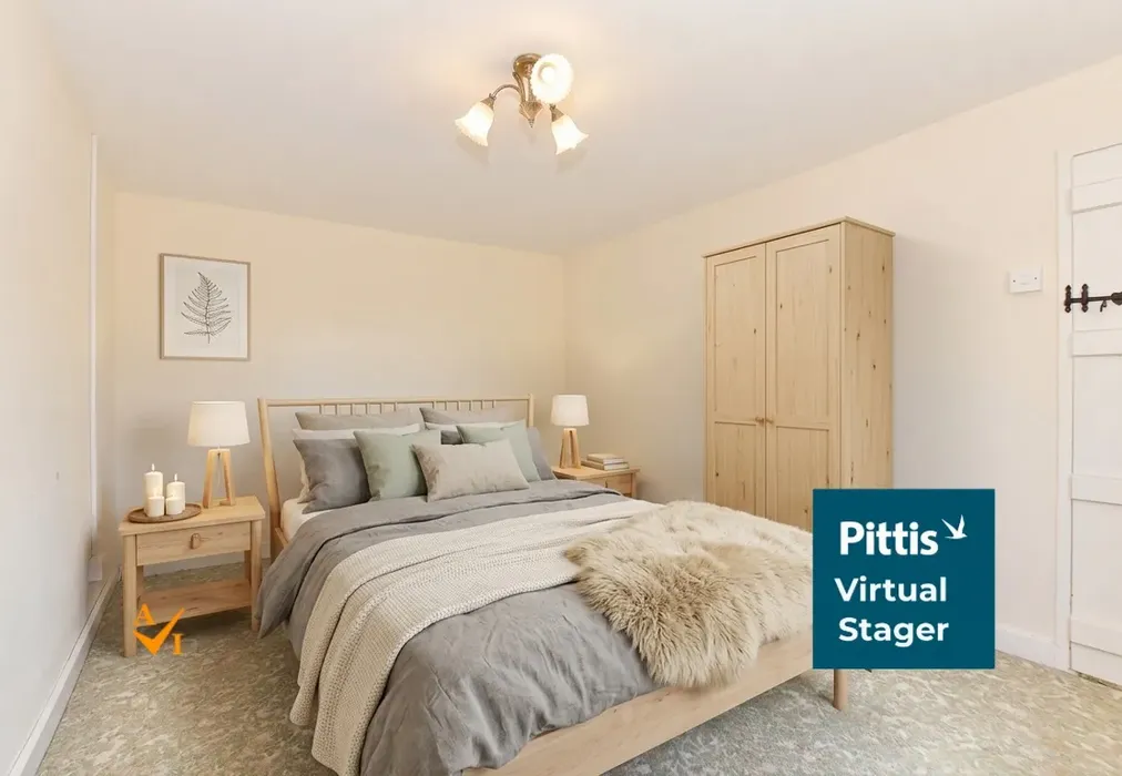 Bedroom 1 (Nordic style) - Kingston Road, Kingston, Isle of Wight - Wards of Kent