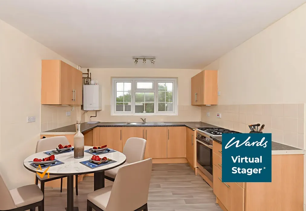 Kitchen/ Diner (Contemporary style) - Kingfisher Court, Herne Bay, Kent - Wards of Kent