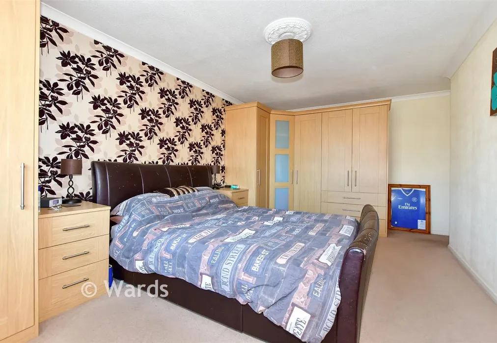 Bedroom 1 - St. Nicholas Road, Littlestone, New Romney, Kent - Wards of Kent