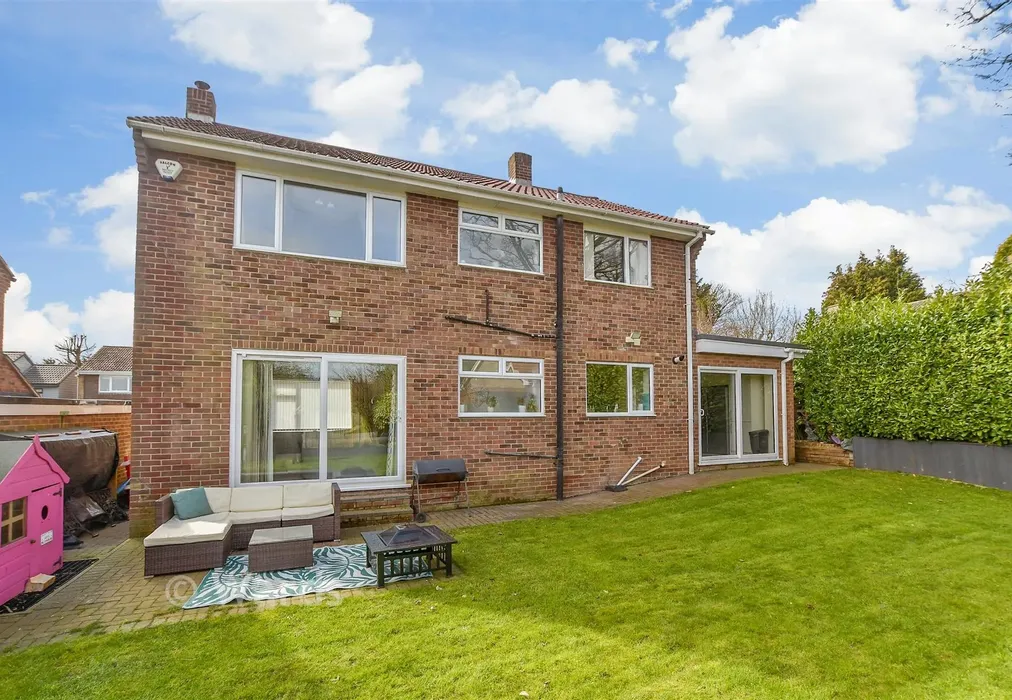 Rear Elevation - Hazling Dane, Shepherdswell, Dover, Kent - Wards of Kent