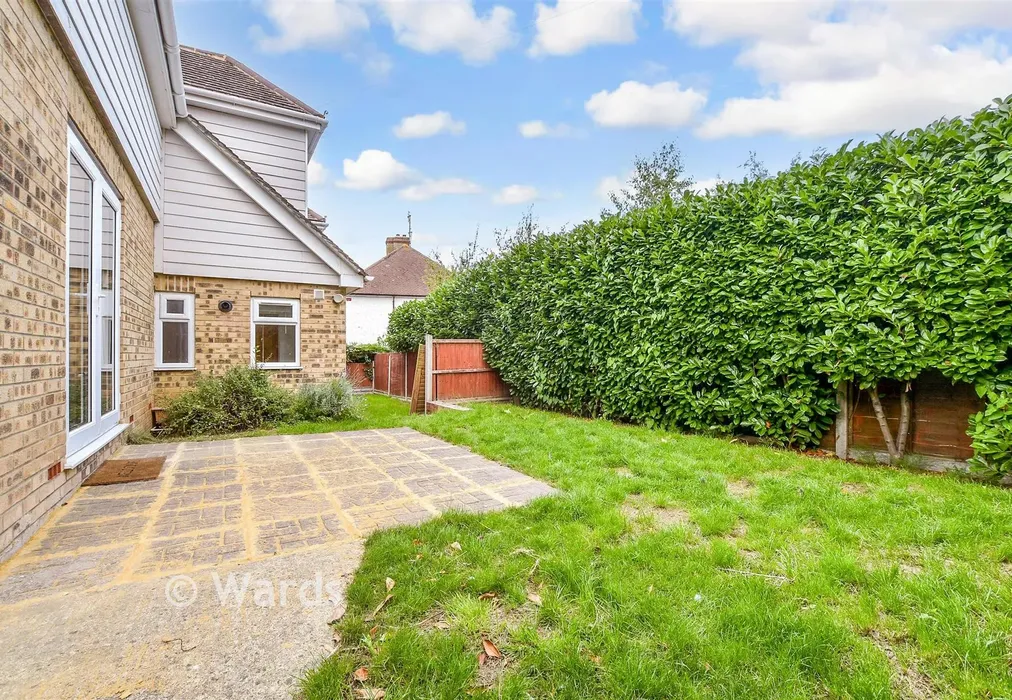 Rear Garden - Gordon Road, Whitstable, Kent - Wards of Kent