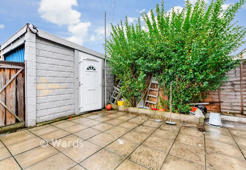 Rear Garden - Dorothy Evans Close, Bexleyheath, Kent - Wards of Kent