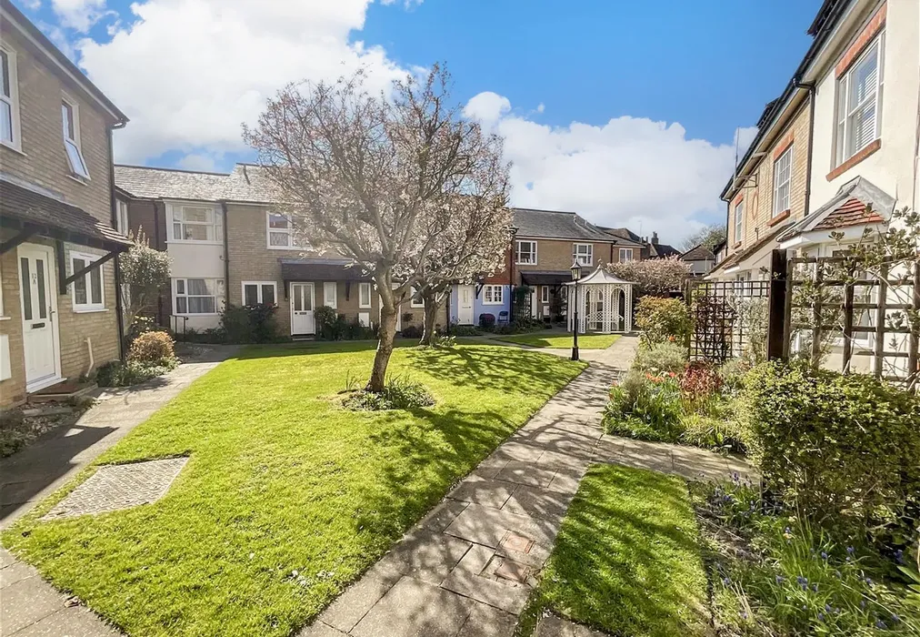 Communal Gardens - St. Radigund's Street, Canterbury, Kent - Wards of Kent