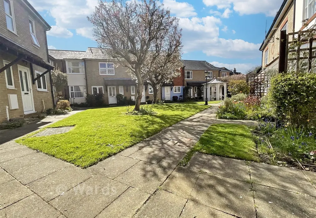 Communal Garden - New New - St. Radigund's Street, Canterbury, Kent - Wards of Kent
