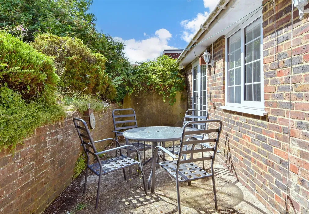Patio / Decking - Falmer Gardens, Woodingdean, Brighton, East Sussex - Wards of Kent