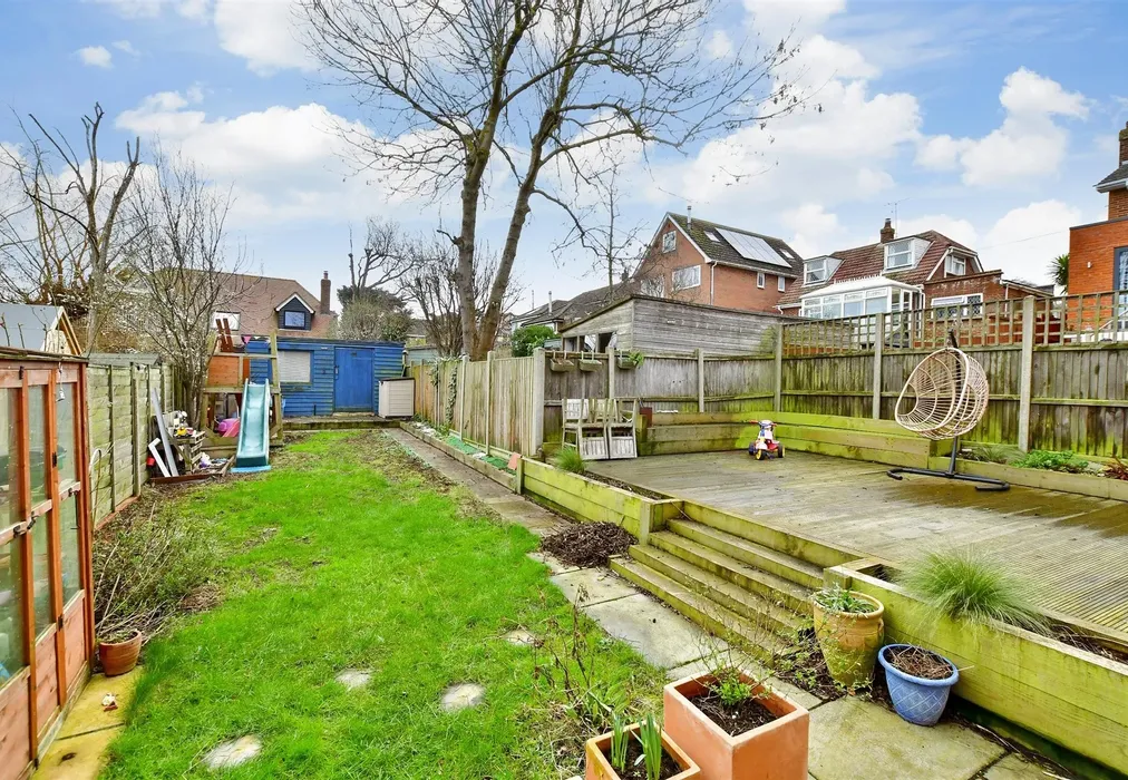 Rear Garden - Windmill Road, Whitstable, Kent - Wards of Kent