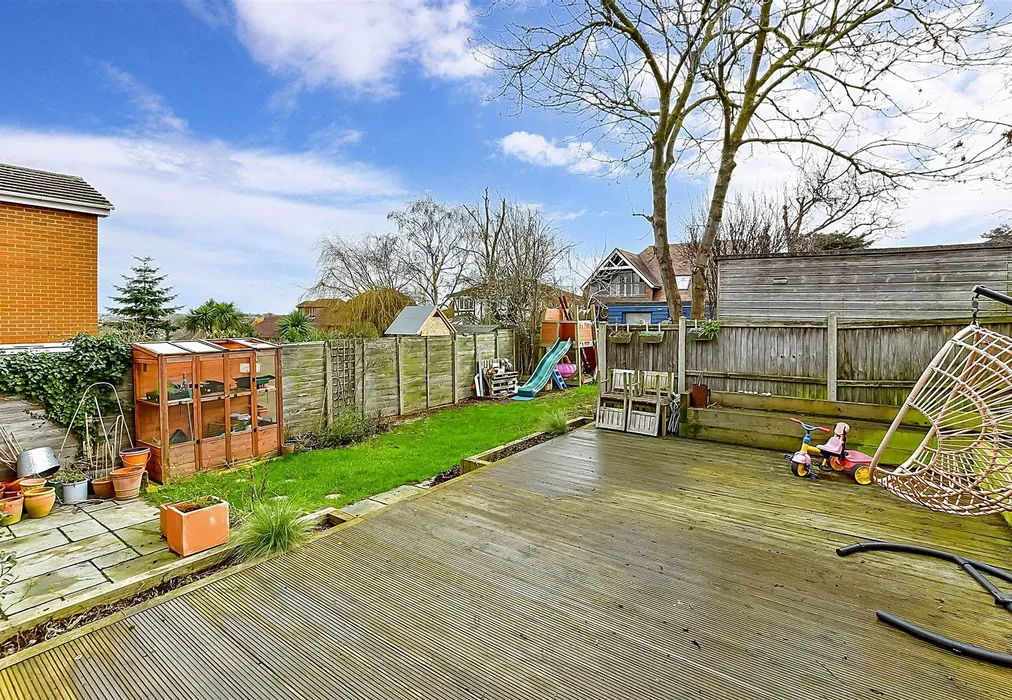 Rear Garden - Windmill Road, Whitstable, Kent - Wards of Kent