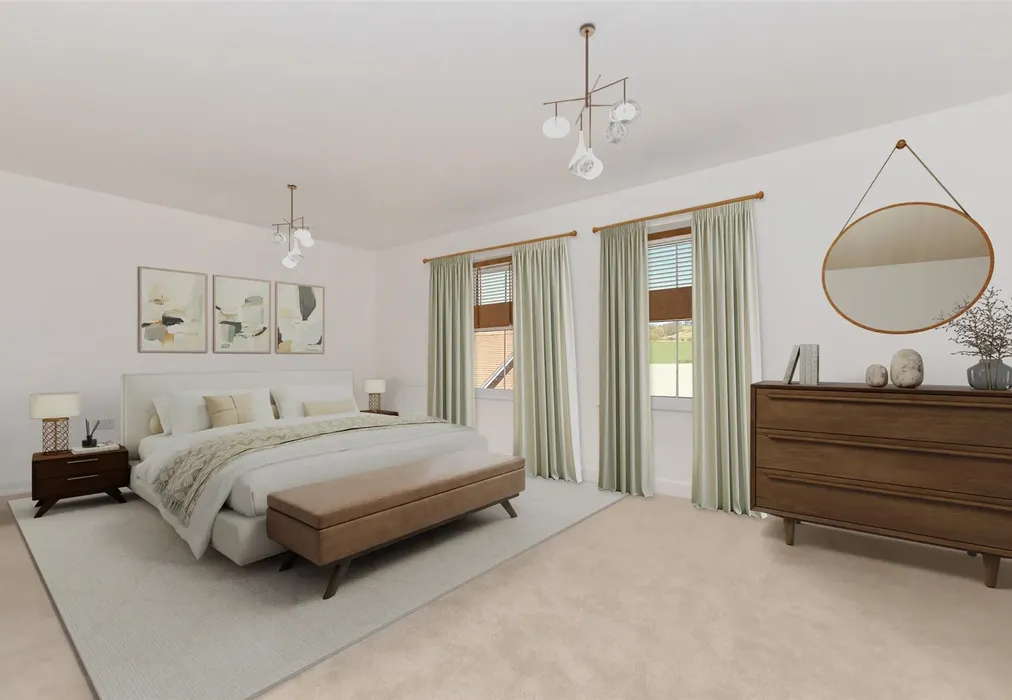 Bedroom 1 - Maple Leaf Drive, Liberty View, Lenham, Maidstone, Kent - Wards of Kent