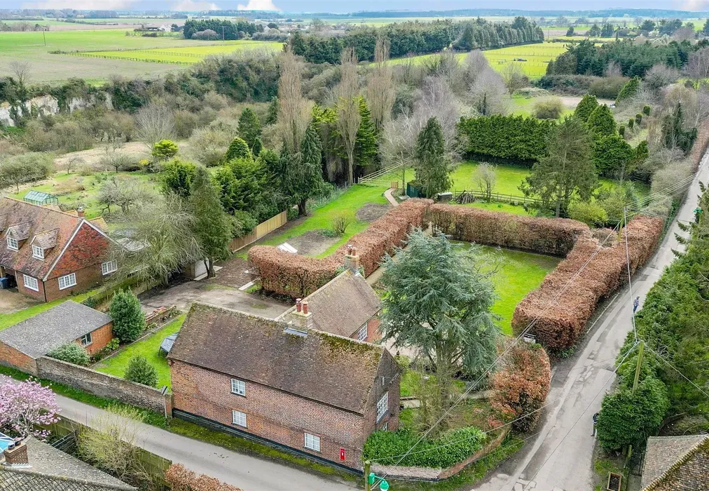 Aerial View - Barnsole Road, Staple, Canterbury, Kent - Wards of Kent