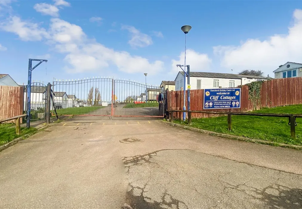 Entrance To Park - Fourth Avenue, Eastchurch, Sheerness, Kent - Wards of Kent