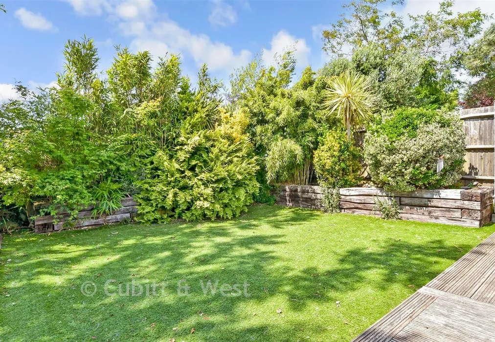 Rear Garden - Donnington Road, Woodingdean, Brighton, East Sussex - Wards of Kent
