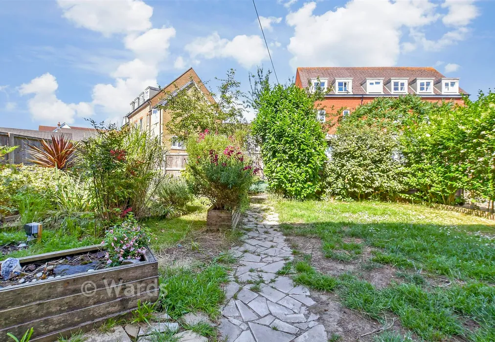 Rear Garden - Green Close, Whitfield, Dover, Kent - Wards of Kent