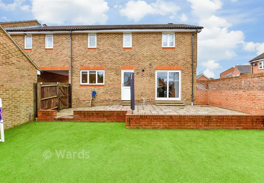 Rear Elevation - Beaver Road, Allington, Maidstone, Kent - Wards of Kent