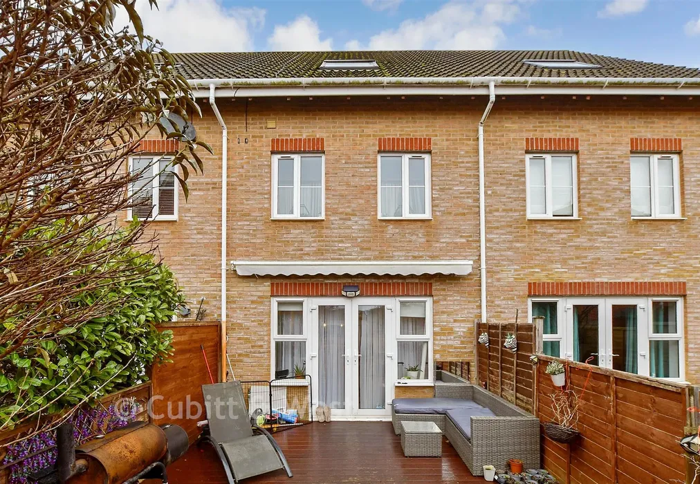 Rear Elevation - Osborne Way, Bognor Regis, West Sussex - Wards of Kent