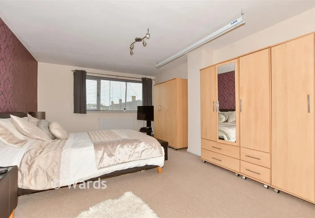Bedroom 1 - Cheriton High Street, Folkestone, Kent - Wards of Kent