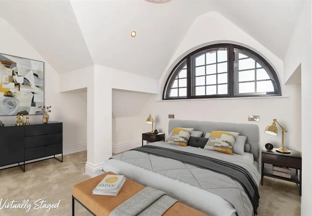 Virtually Staged Bedroom 3 - The Carriage House, Grosvenor Road, Tunbridge Wells, Kent - Wards of Kent